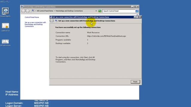 Microsoft VDI 從無到有安裝教學(十四) Windows 7 設定 RemoteAPP and Desktops Feed смотреть онлайн