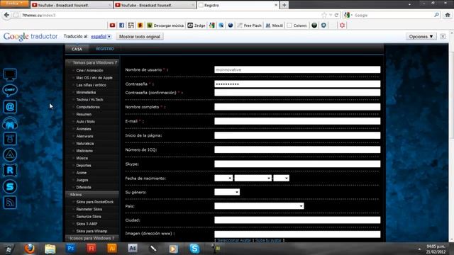 Pagina done descargar Temas Aplicaciones Skins ect.. para windows 7 смотреть онлайн