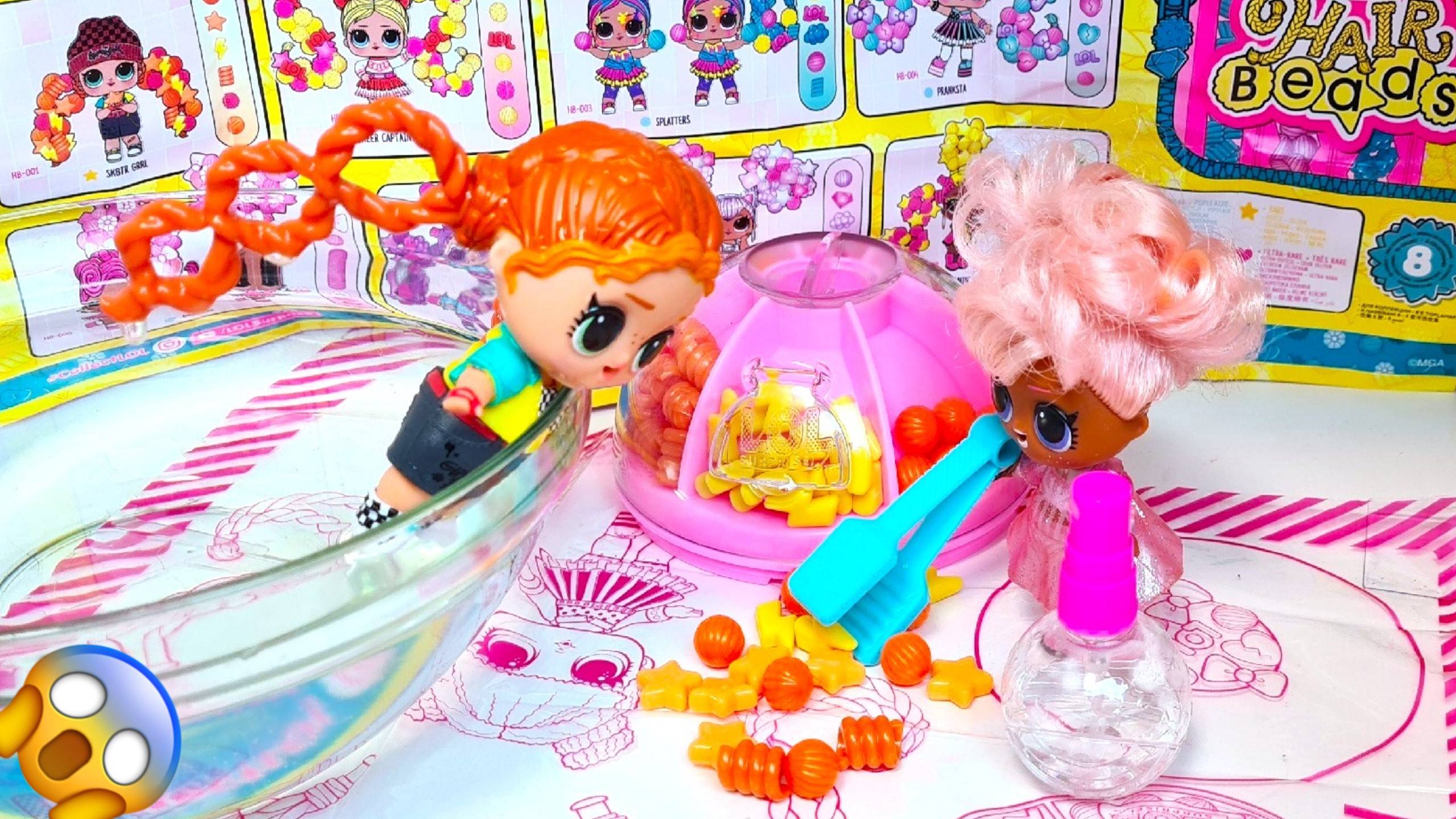 У ВАС ВОЛОСЫ РАССЫПАЛИСЬ😱👀 НОВАЯ КУКЛА ЛОЛ LOL HAIR BEADS❗ куклы мультик истории ДАРИНЕЛКА смотреть онлайн