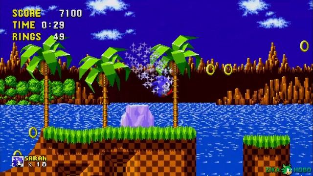 NEEDLEM0USE IN SONIC 1 FOREVER ► Sonic Forever Mods ► Gameplay смотреть онлайн