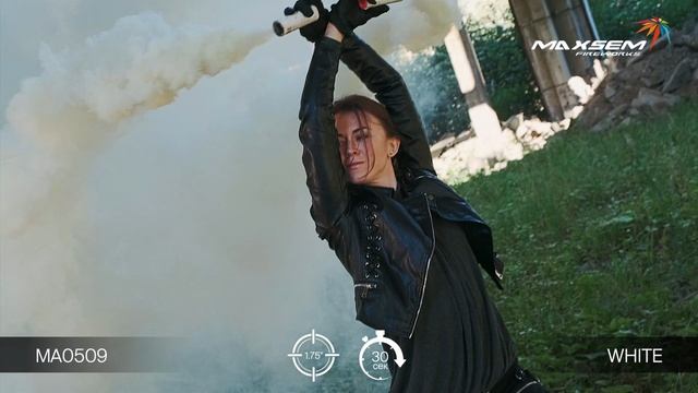 Дымовой Факел Maxsem Ma0509 Белый смотреть онлайн