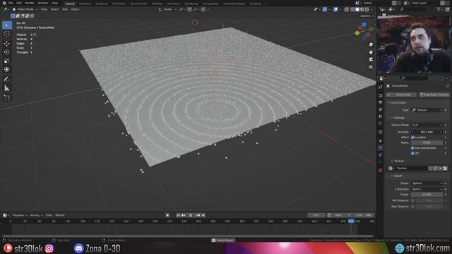 Texture/Textura (Force Fields) en Blender 3.0 - Tutorial Blender смотреть онлайн