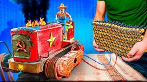 УВЕЛИЧИЛИ МОЩНОСТЬ СОВЕТСКИХ ИГРУШЕК В 10 РАЗ ч2