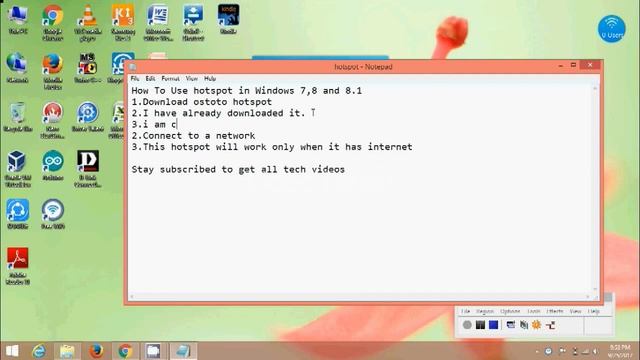 How to create hotspot in windows 7,8,8.1 смотреть онлайн