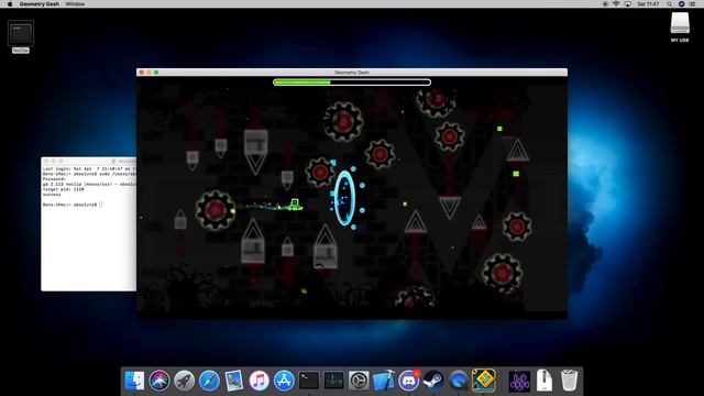 Geometry Dash MacOS NoClip [2.113] смотреть онлайн