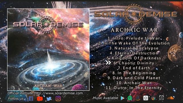 SOLAR DEMISE - ARCHAIC WAR [FULL ALBUM] смотреть онлайн