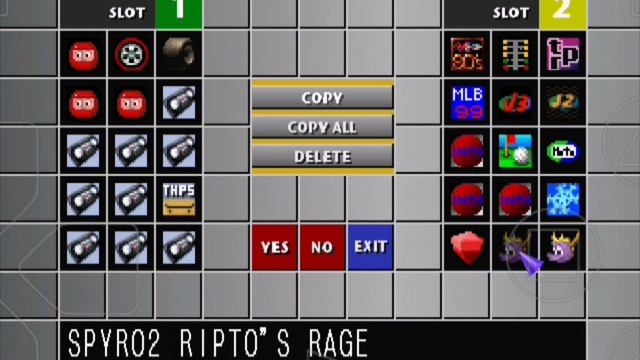 PS1 Memory Cards On Epsxe 10