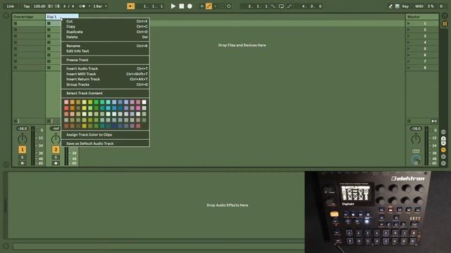 Digitakt Setup Ableton - EP1 смотреть онлайн