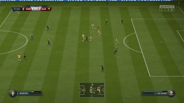 WOMEN'S NATIONAL SWEDIA VS AUSTRALIA FIFA 19 Pc смотреть онлайн