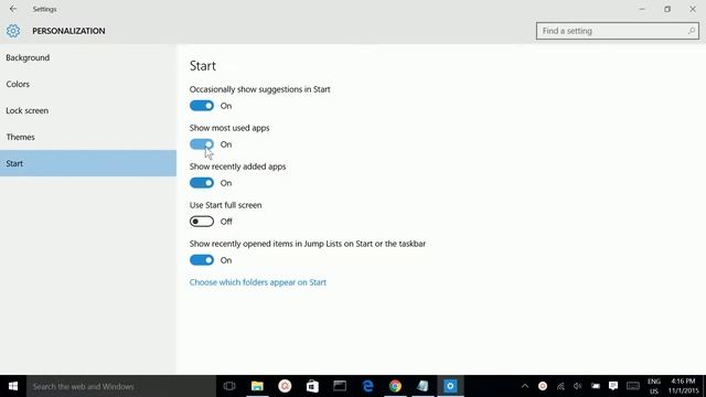 Windows 10, Hide "Most Used" Apps List from Start смотреть онлайн