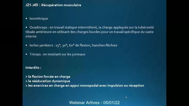 WEBINAR ARTHREX FRANCE - Le traitement des lésions méniscales dégénératives par PRP смотреть онлайн