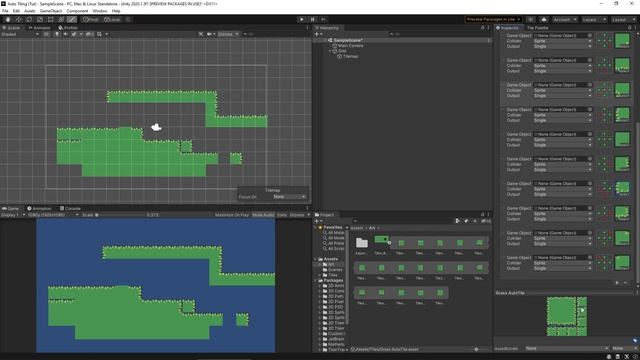 How To Use Auto Tiling in Unity 2020 смотреть онлайн