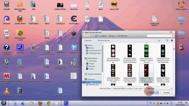 [Tuto] Changer icone "Démarrer" de windows 7 смотреть онлайн