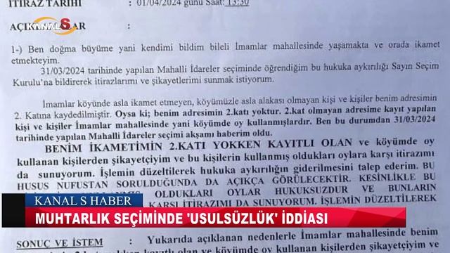 Samsun'da muhtarlık seçiminde 'usulsüzlük' iddiası смотреть онлайн