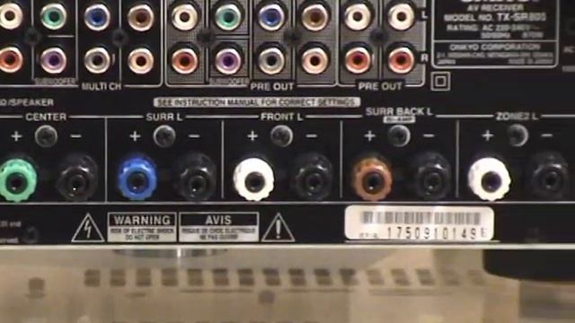 Onkyo TX-SR805