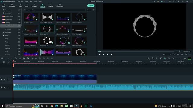 FILMORA MEI AUDIO SPECTRUM EFFECT KAISE BANAYE | AUDIO SPECTRUM EFFECT IN FILMORA TUTORIAL [HINDI] смотреть онлайн
