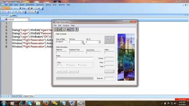 QTP Tutorial - Lesson 2: How To Automate Windows Based Application with QTP. смотреть онлайн
