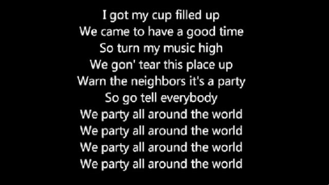 Mac Miller All Around The Wolrd lyrics смотреть онлайн