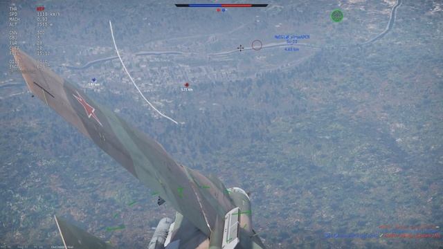 Great Team in a Endless Battle I T-72B3 & MiG-27M (4 x KAB-500Kr) CAS I War Thunder I смотреть онлайн