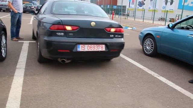 Alfa Romeo 156 2.5 V6 Busso stock sound смотреть онлайн