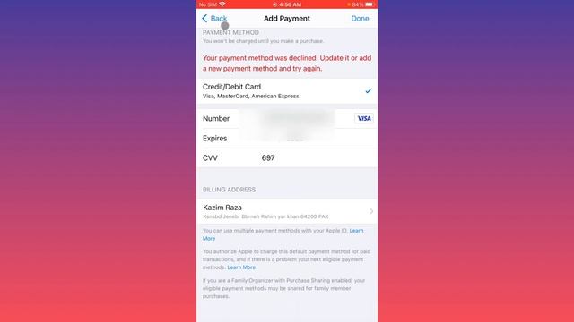 Solved✅: Your Payment Method Was Declined Update it or Add a New Payment Method and Try Again смотреть онлайн