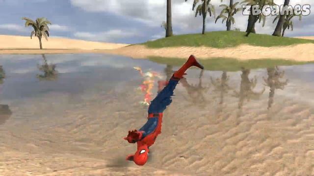 Garry's Mod: TRAMPOLINE Jumps/Fails - Spiderman & FNAF SB Ragdolls (Epic) смотреть онлайн