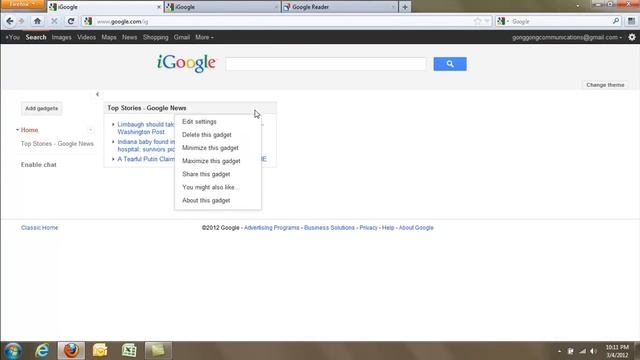 Adding RSS Feeds to iGoogle and Google Reader смотреть онлайн