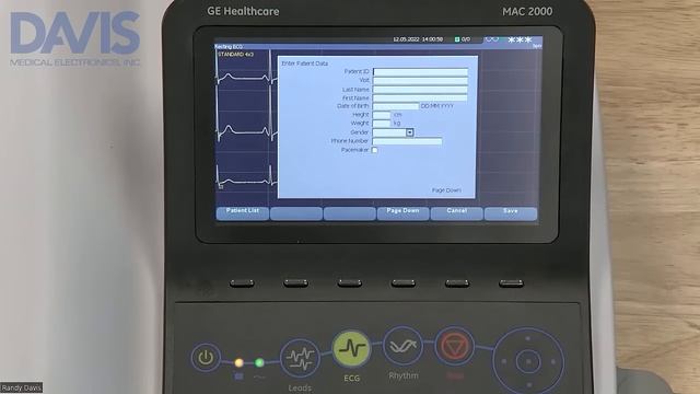GE MAC 2000 Training Video смотреть онлайн