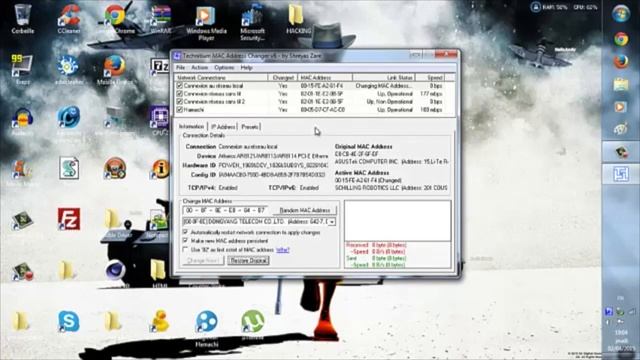 [Tuto][HD]Changer Son Adresse Ip/Mac[Fr] смотреть онлайн