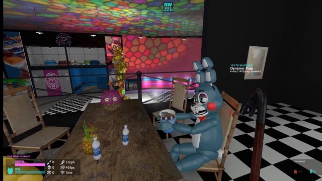 FNAF SECURITY BREACH ANIMATRONICS IN FREDDY FAZBEAR'S PIZZAPLEX in Garry's Mod ! смотреть онлайн