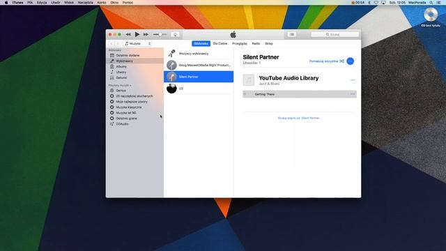 Nagrywanie CD AUDIO Mac OS X смотреть онлайн