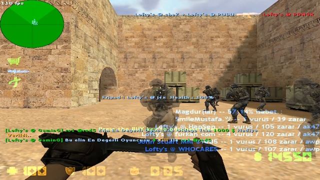 Lofty's @ Gaming Cache CS 1.6 MAÇ смотреть онлайн