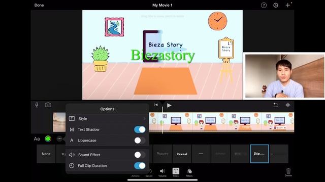 วิธีการใช้ iMovie (บน iPad) จบครบทุกฟังก์ชันในคลิปเดียว смотреть онлайн