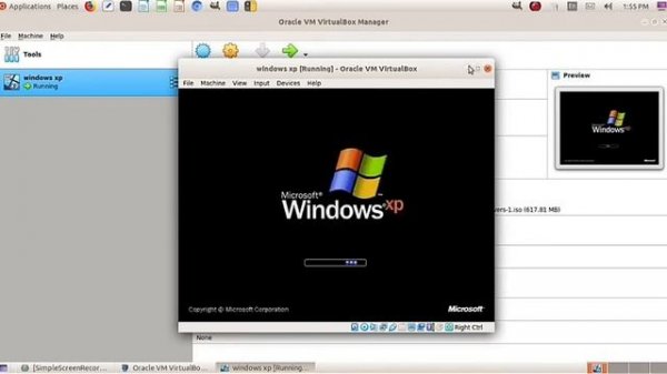 How to install windows XP in Ubuntu Linux