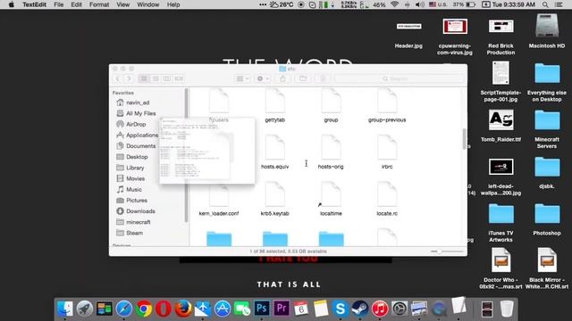 How to Edit Your Host File (Mac) смотреть онлайн