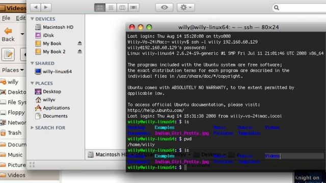 Mac Linux Terminal: SSH File Transfer Part 2 смотреть онлайн