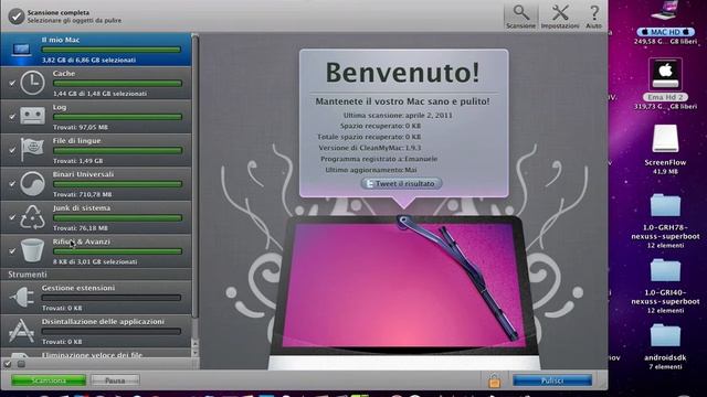 Mac-App: Clean My Mac - Videorecensione смотреть онлайн
