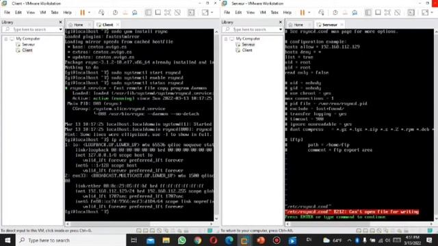 Installation et configuration d'un serveur de backup( rsync + ssh) sur centos7 смотреть онлайн