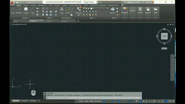 000A Interfaccia AutoCAD 2018 смотреть онлайн