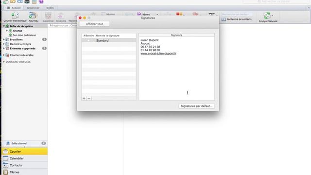 Comment changer la signature email de ma messagerie Outlook pour Mac смотреть онлайн