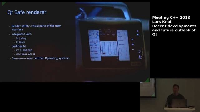 Recent developments and future outlook of Qt - Lars Knoll - Meeting C++ 2018 смотреть онлайн
