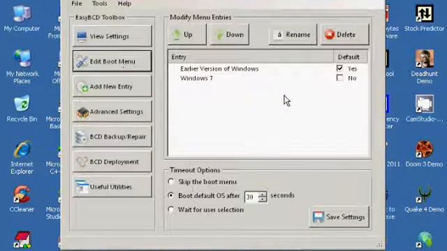 How to edit Boot Menu with EasyBCD смотреть онлайн