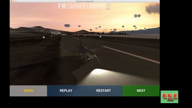 F18 Carrier Landing 2 Pro - F16 Falcon Perfect Landing | Game Play смотреть онлайн