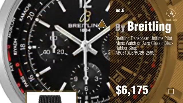 Top 10 Breitling Watch Strap // New & Popular 2017 смотреть онлайн