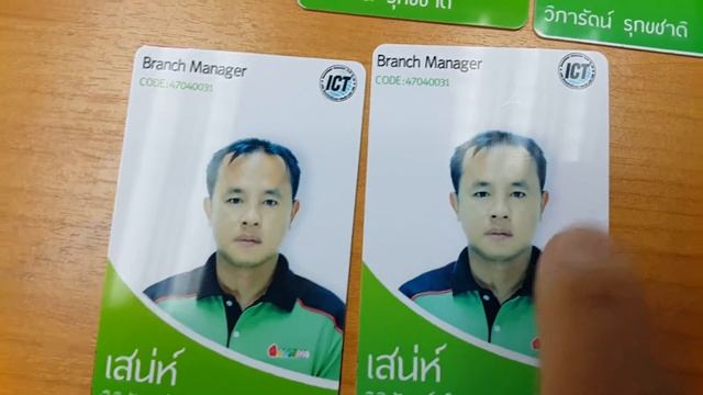 พิมพ์ภาพบนบัตร ID card ใช้น้ำหมึก Inkman สวยกว่า!! смотреть онлайн