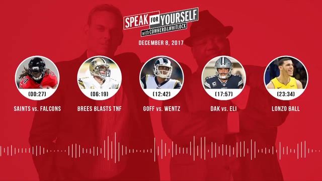 SPEAK FOR YOURSELF Audio Podcast (12.8.17) with Colin Cowherd, Jason Whitlock | SPEAK FOR YOURSELF смотреть онлайн