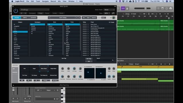 Midi Mapping for Logic Pro X смотреть онлайн