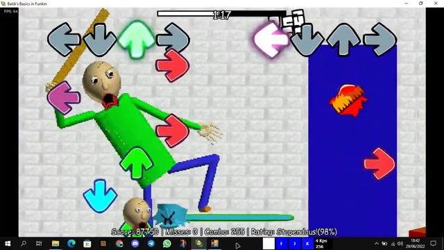 Friday Night Funkin' VS Baldi's Basics In Funkin 1.5 | EXPULSION 98% GFC | FULL COMBO смотреть онлайн