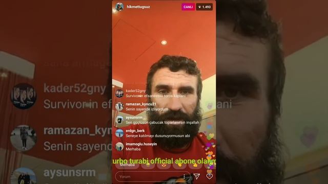 Hikmet Tuğsuz İnstagram canlı yayın önemli açıklama! Full izle! ( Turabi'yle Yarışmak istiyorum ) смотреть онлайн