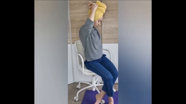 Как красиво завязывать палантин, шарф или платок на голове смотреть онлайн